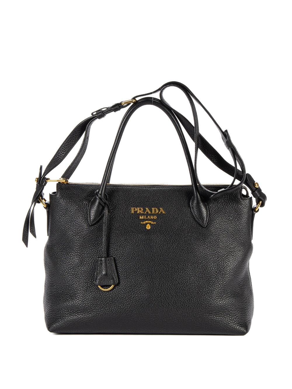 Prada Dual Strap Zip Tote Vitello Daino #376732P13B